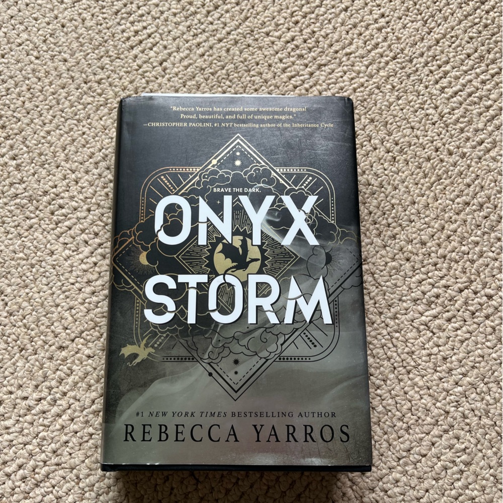 Onyx Storm Hardcover Book